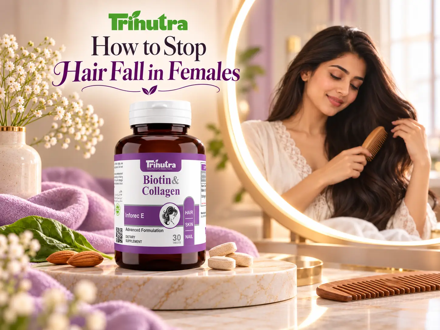 How to Stop Hair Fall in Females: Causes and Solutions